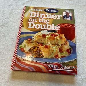 Mr. Food Dinner on the Double Hardback Cookbook Recipes Best of Entrees Desserts